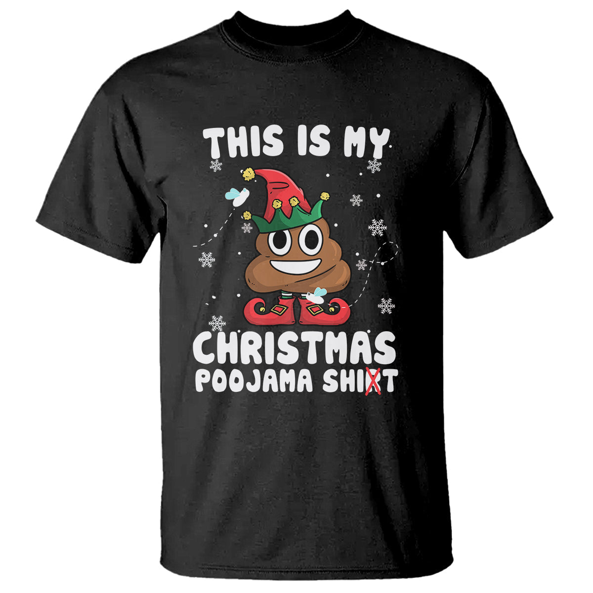 funny-elf-poop-this-is-my-christmas-poojama-shirt-t-shirt
