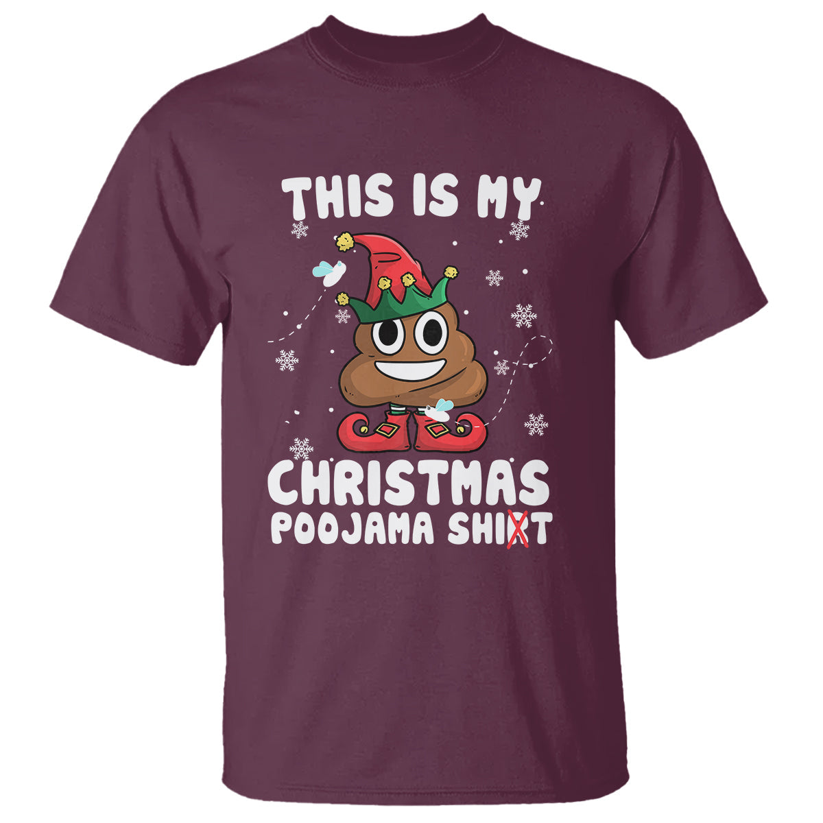 funny-elf-poop-this-is-my-christmas-poojama-shirt-t-shirt