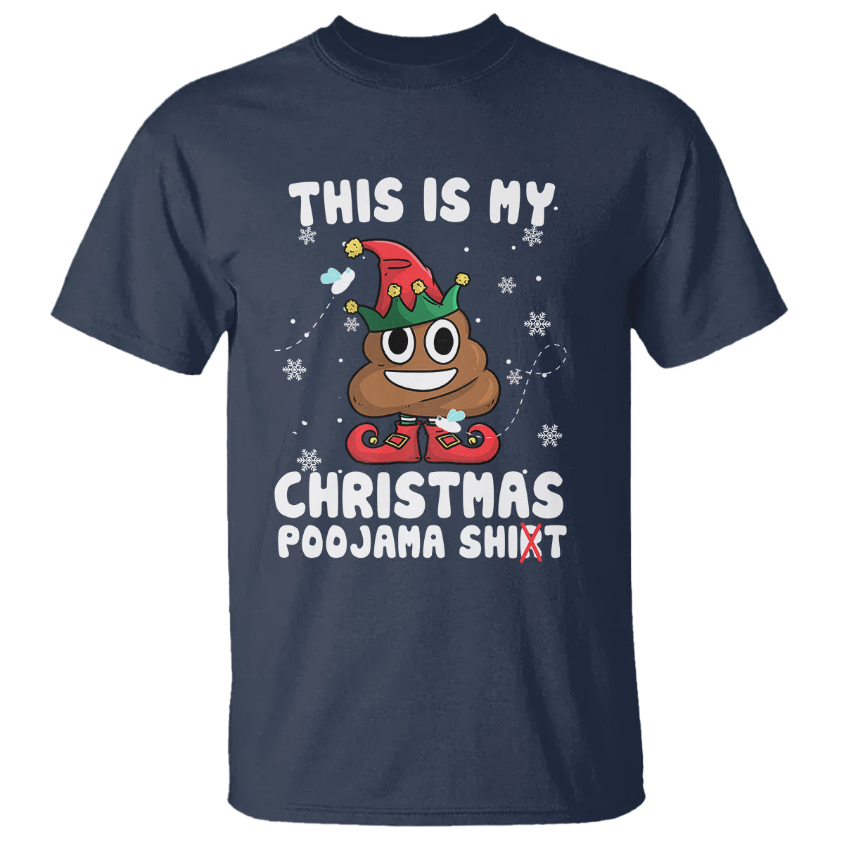 funny-elf-poop-this-is-my-christmas-poojama-shirt-t-shirt