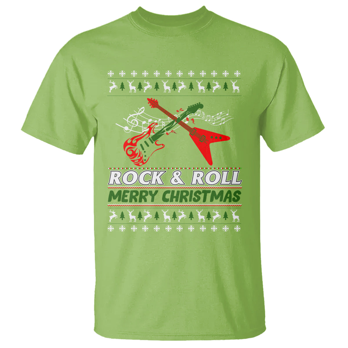 rock-and-roll-merry-christmas-electric-guitar-t-shirt