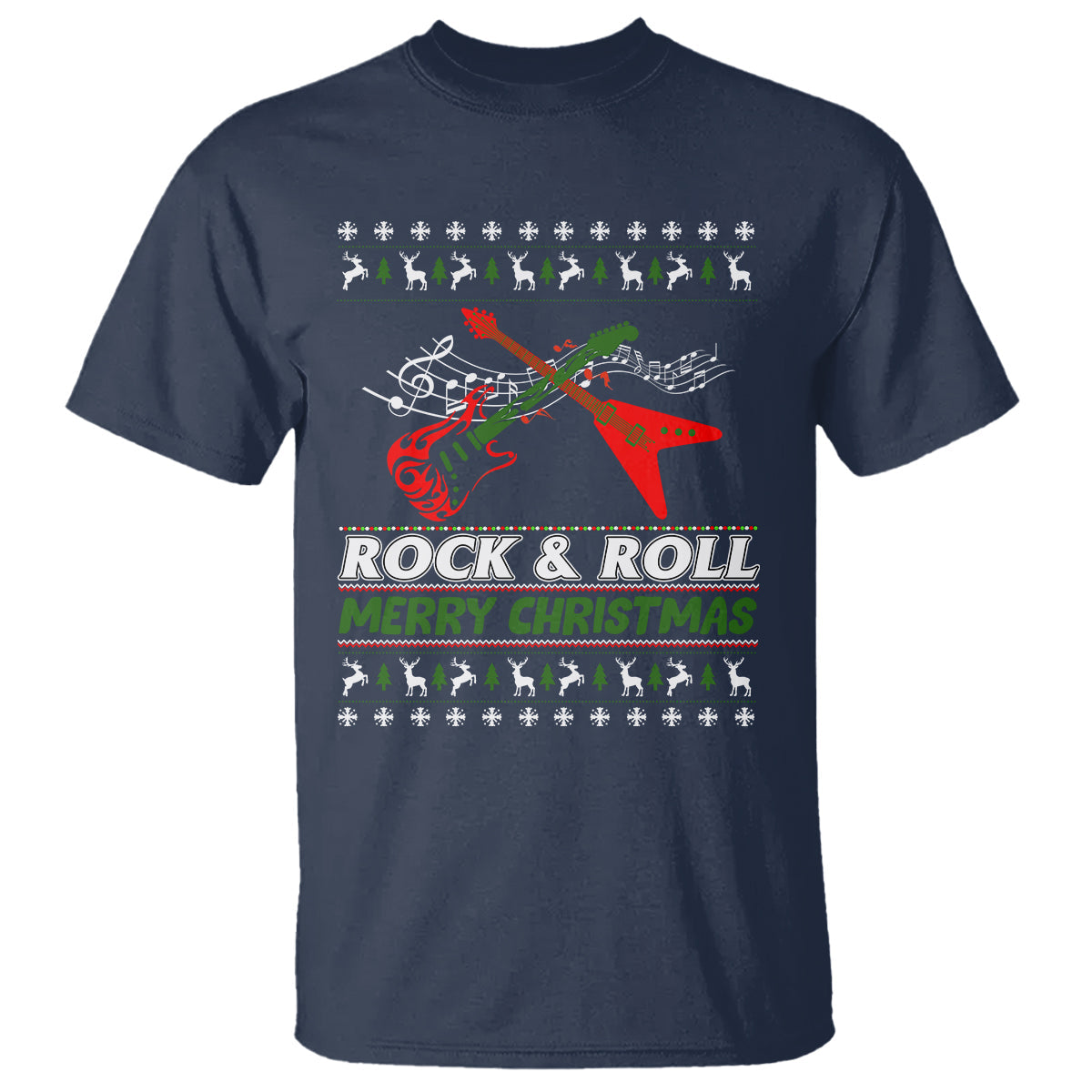 rock-and-roll-merry-christmas-electric-guitar-t-shirt