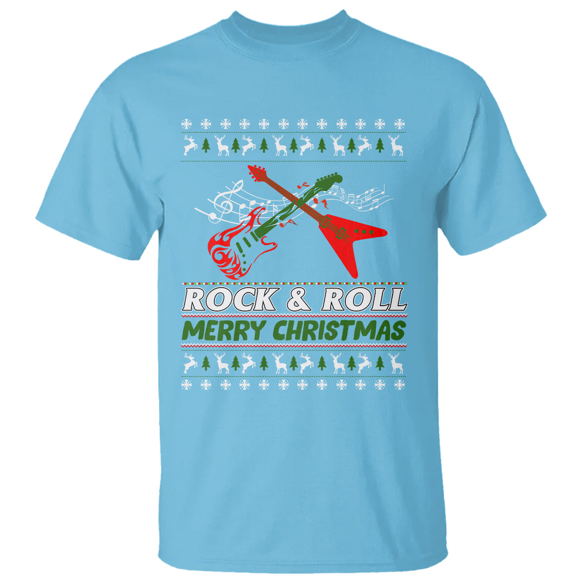 rock-and-roll-merry-christmas-electric-guitar-t-shirt