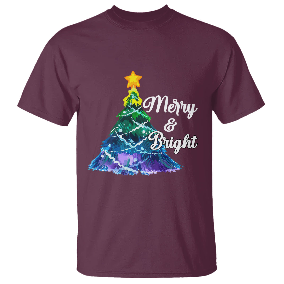 merry-and-bright-colorful-christmas-tree-xmas-holiday-t-shirt