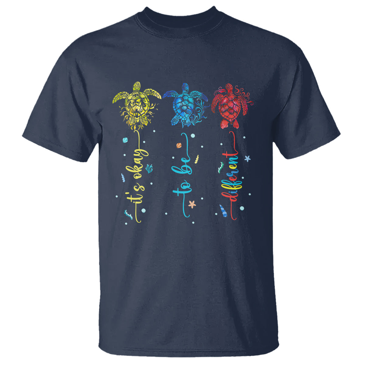autism-awareness-t-shirt-its-ok-to-be-different-sea-turtle
