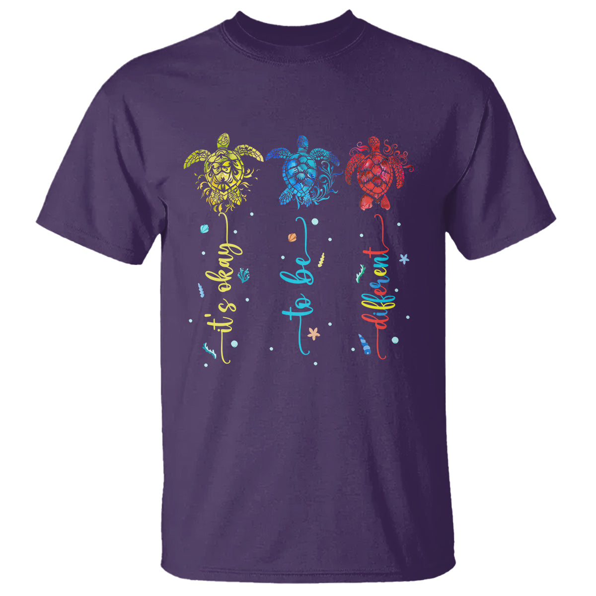 autism-awareness-t-shirt-its-ok-to-be-different-sea-turtle