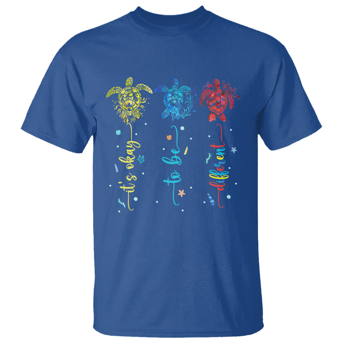 autism-awareness-t-shirt-its-ok-to-be-different-sea-turtle