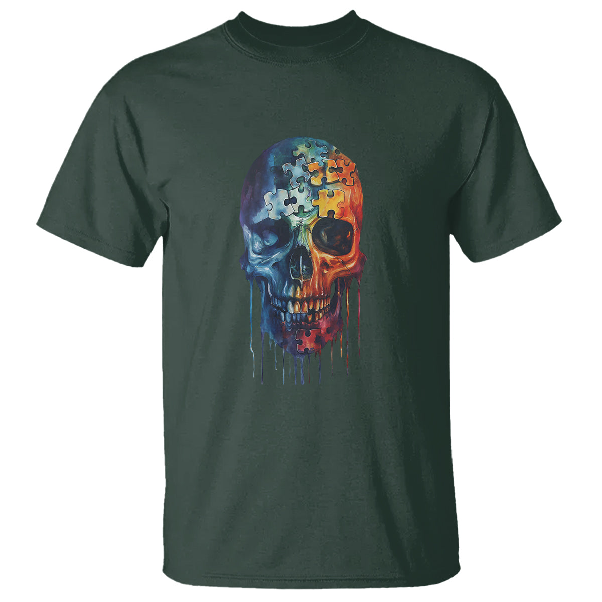 autism-awareness-cool-puzzle-skull-t-shirt
