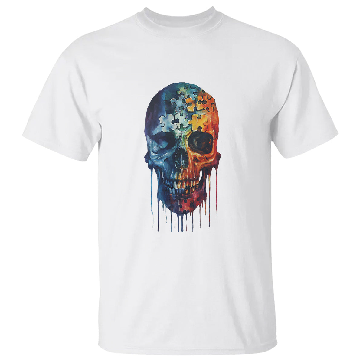 autism-awareness-cool-puzzle-skull-t-shirt