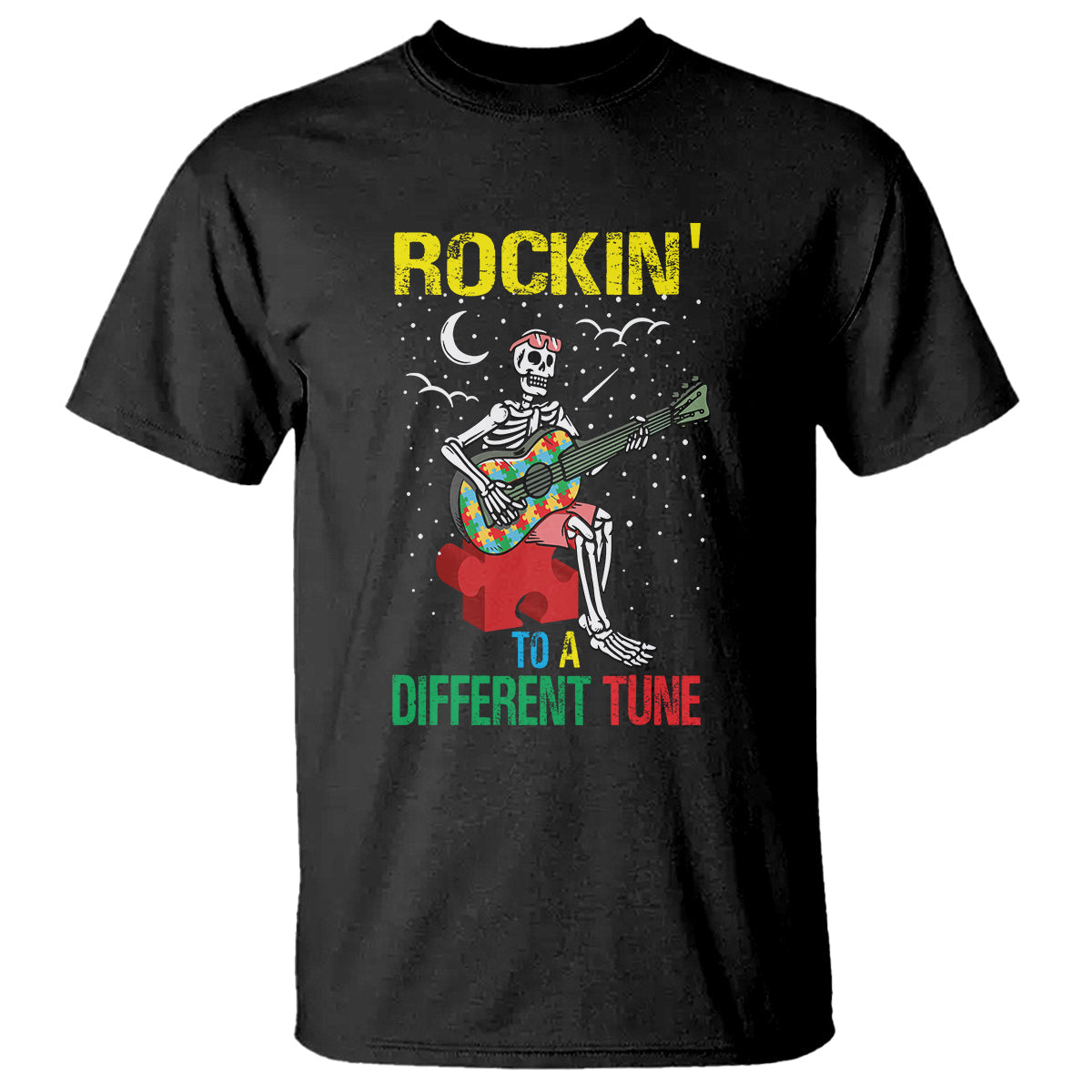 autism-awareness-t-shirt-rockin-to-a-different-tune-skeleton