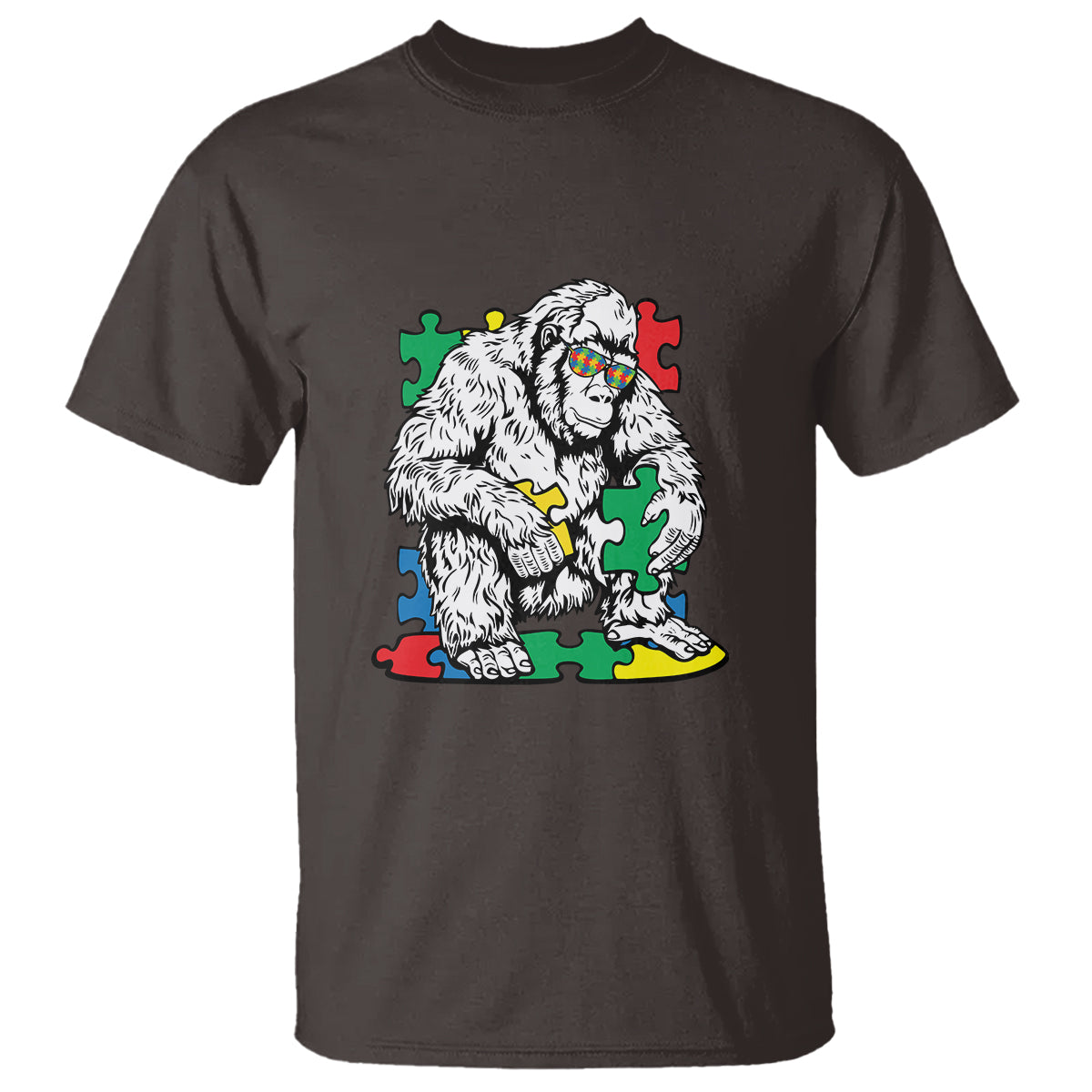 autism-awareness-bigfoot-puzzle-autistic-warrior-t-shirt