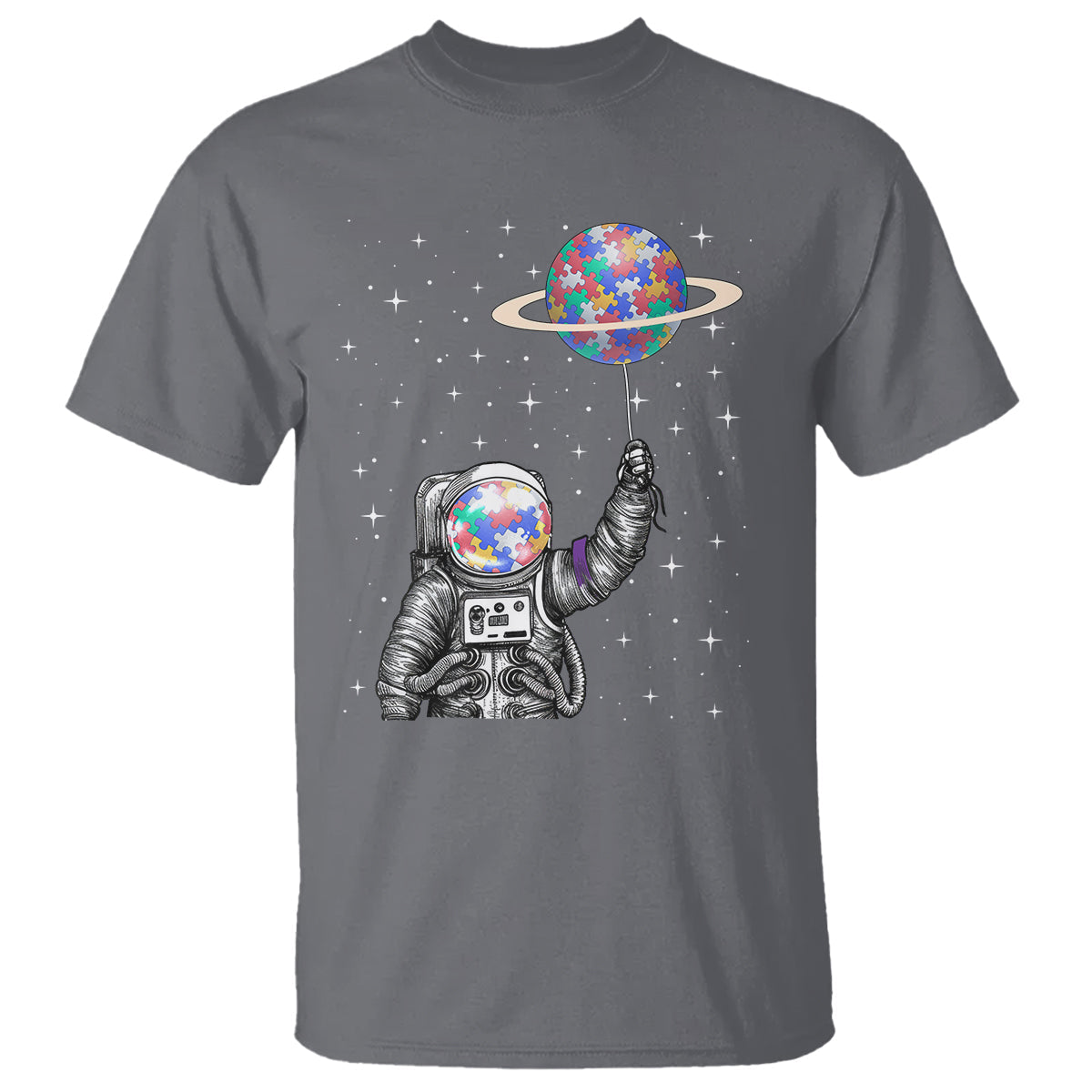 autism-awareness-t-shirt-astronaut-puzzle-balloon-autistic-outer-space