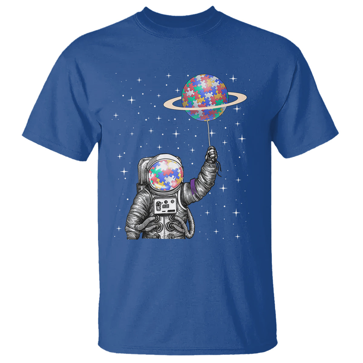 autism-awareness-t-shirt-astronaut-puzzle-balloon-autistic-outer-space