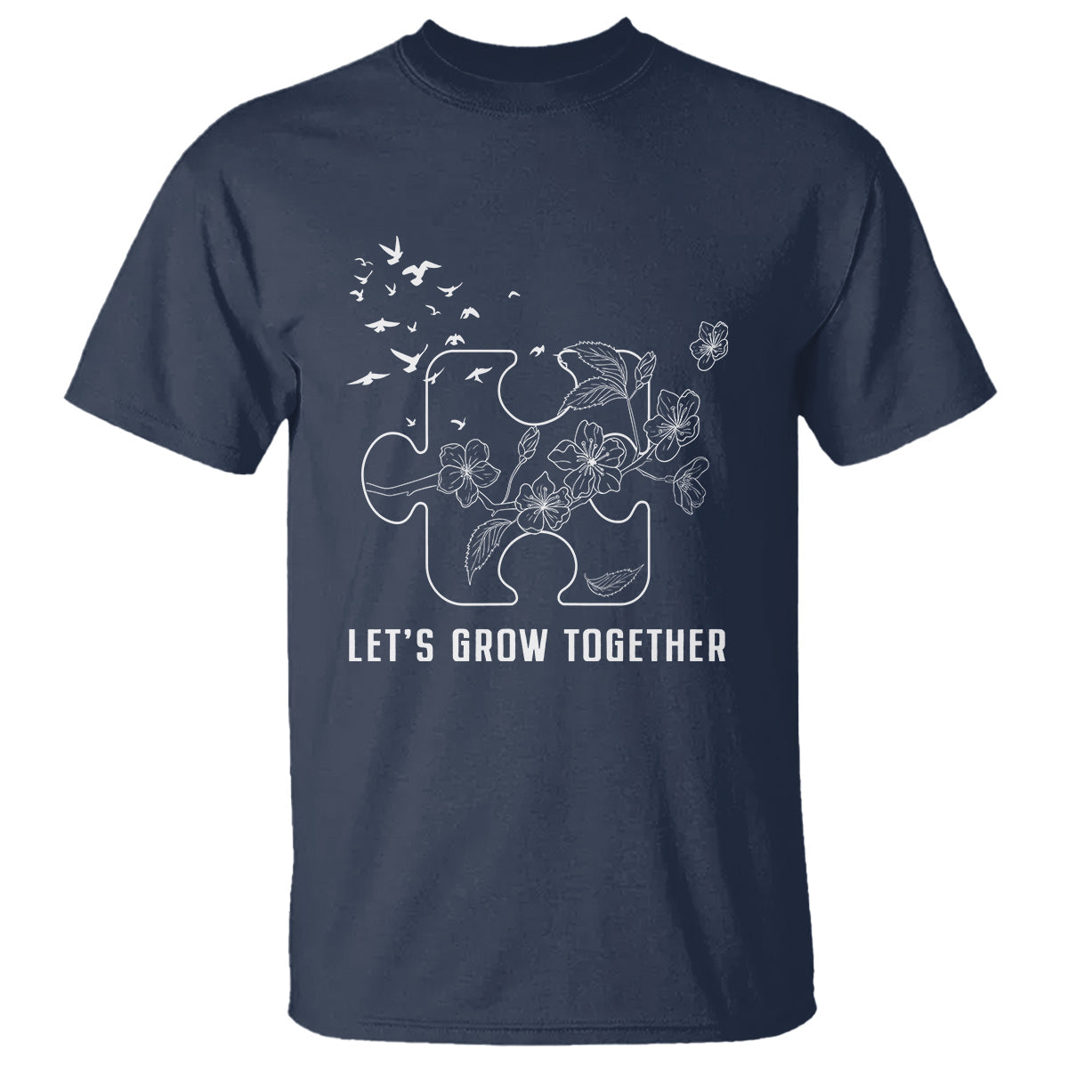 autism-awareness-t-shirt-lets-grow-together-puzzle-tree