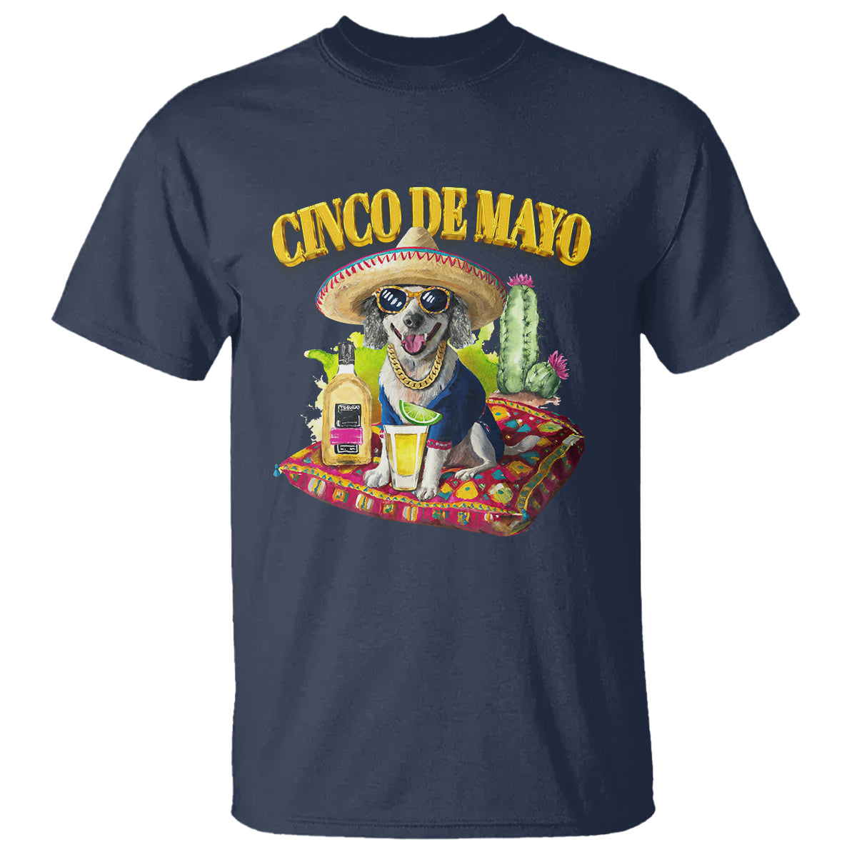 cinco-de-mayo-dog-lover-t-shirt-funny-cool-dog-mexican-sombrero-drinking-tequila