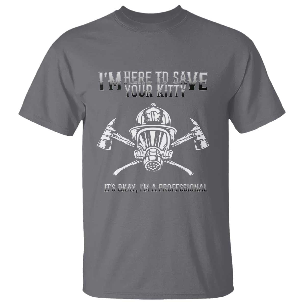 funny-firefighter-t-shirt-im-here-to-save-your-kitty-professional-fireman