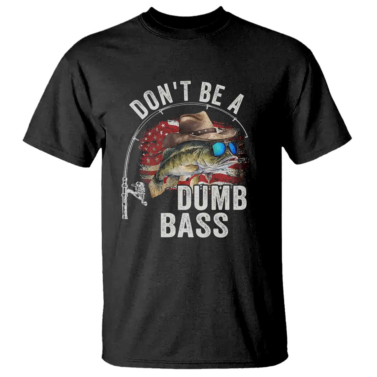 funny-fishing-t-shirt-dont-be-a-dumb-bass-america-flag
