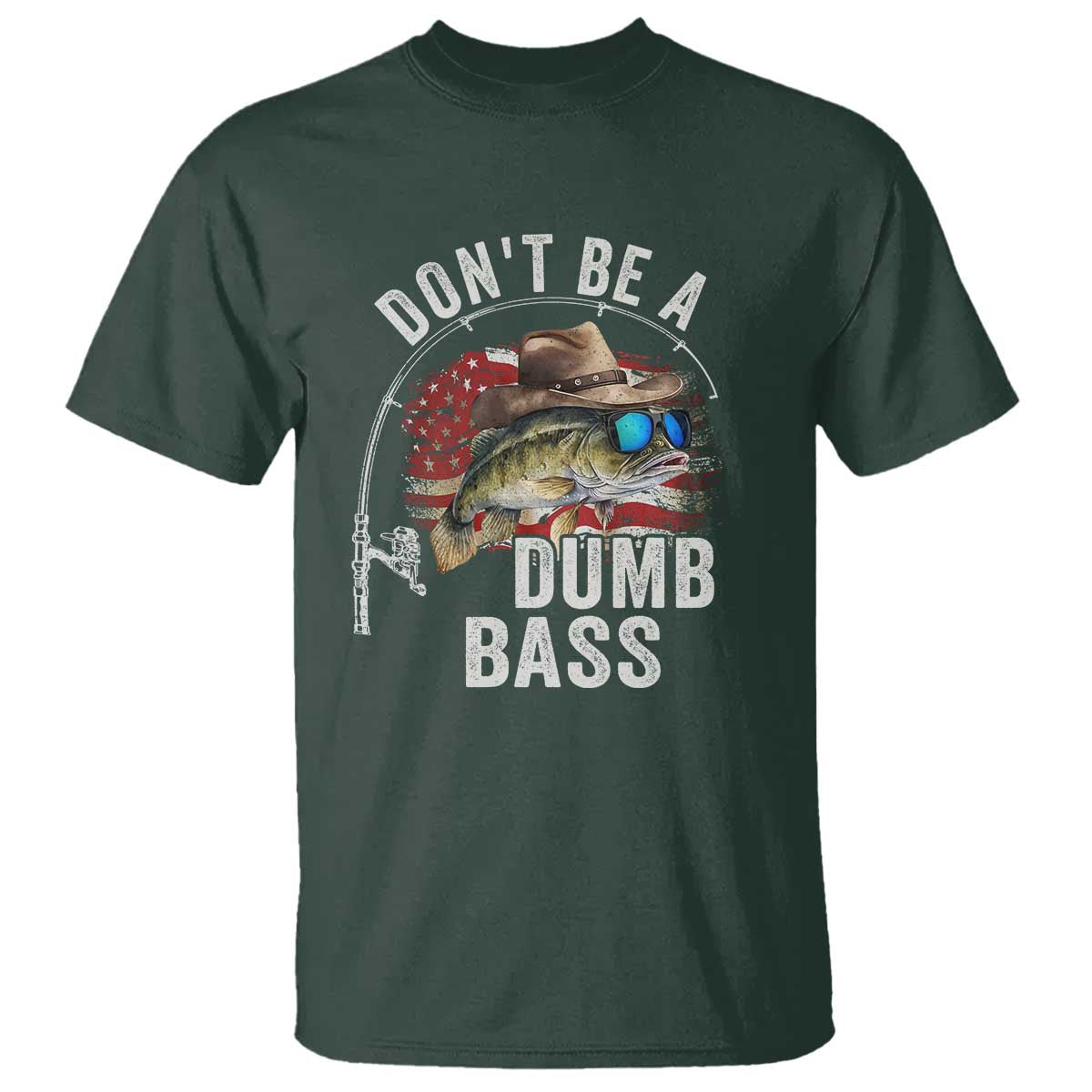 funny-fishing-t-shirt-dont-be-a-dumb-bass-america-flag