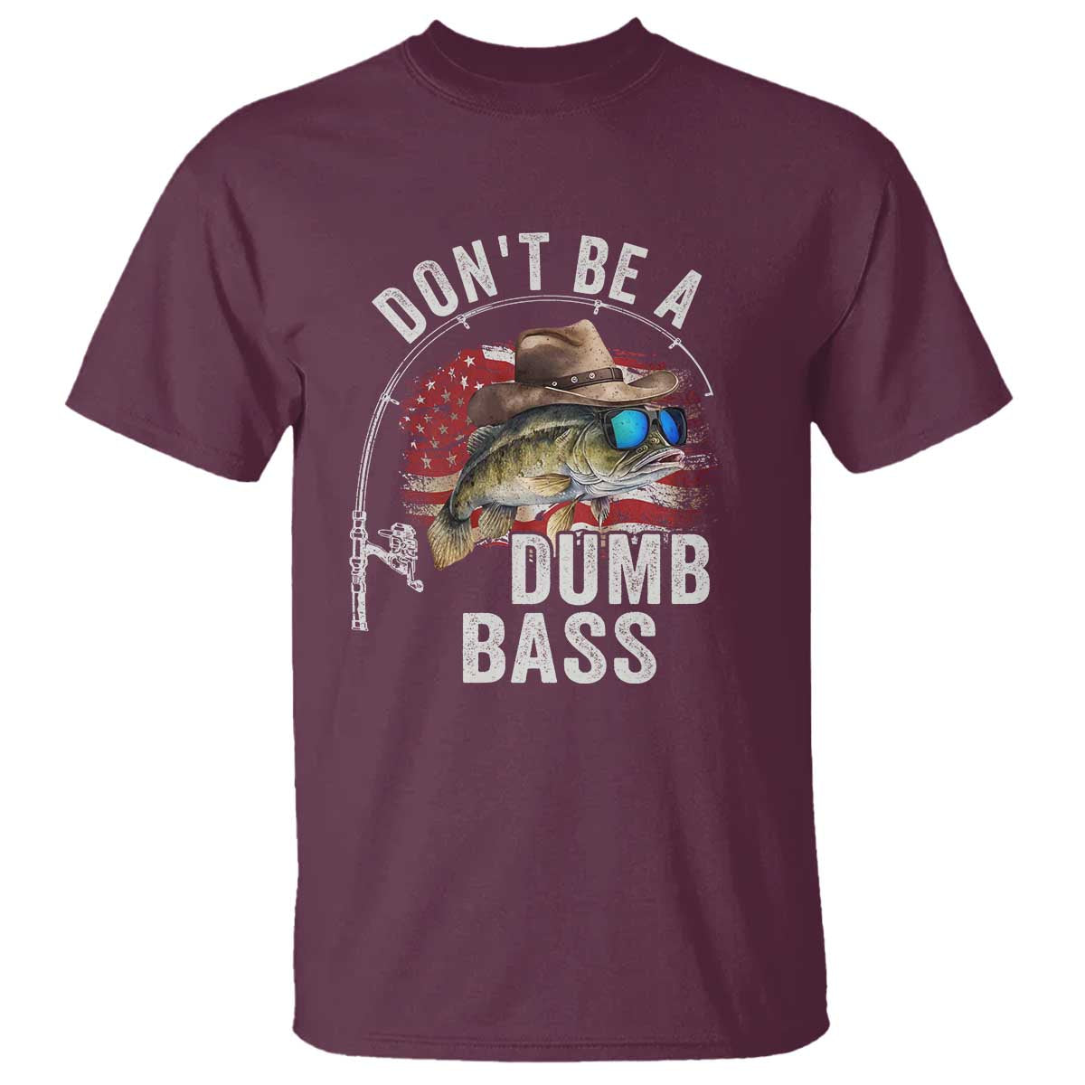 funny-fishing-t-shirt-dont-be-a-dumb-bass-america-flag