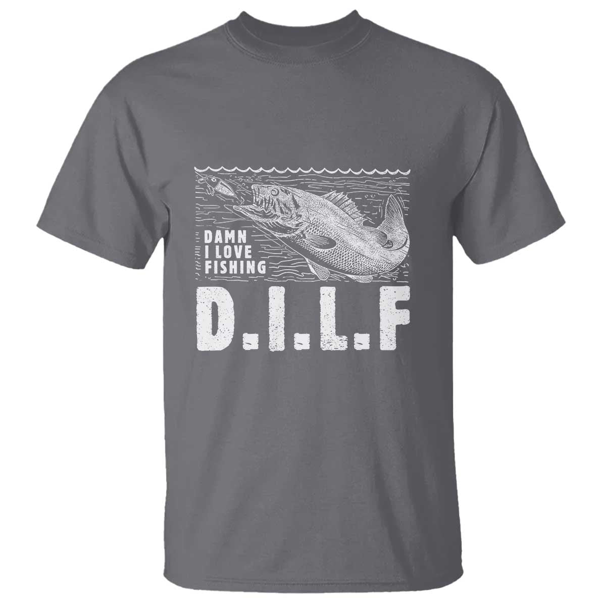 funny-fisherman-t-shirt-dilf-damn-i-love-fishing