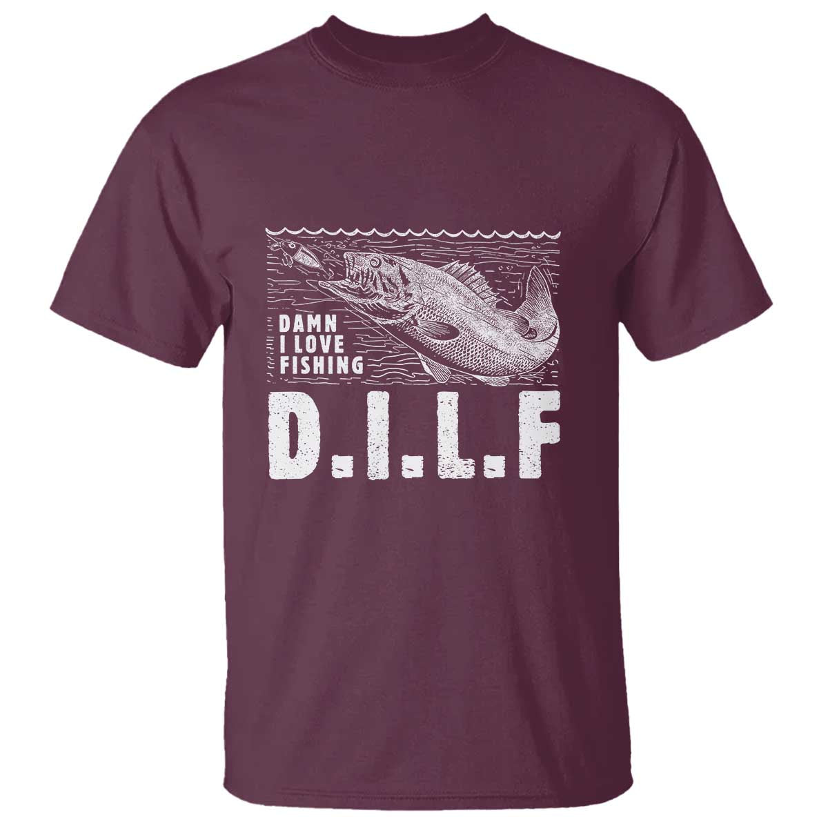 funny-fisherman-t-shirt-dilf-damn-i-love-fishing
