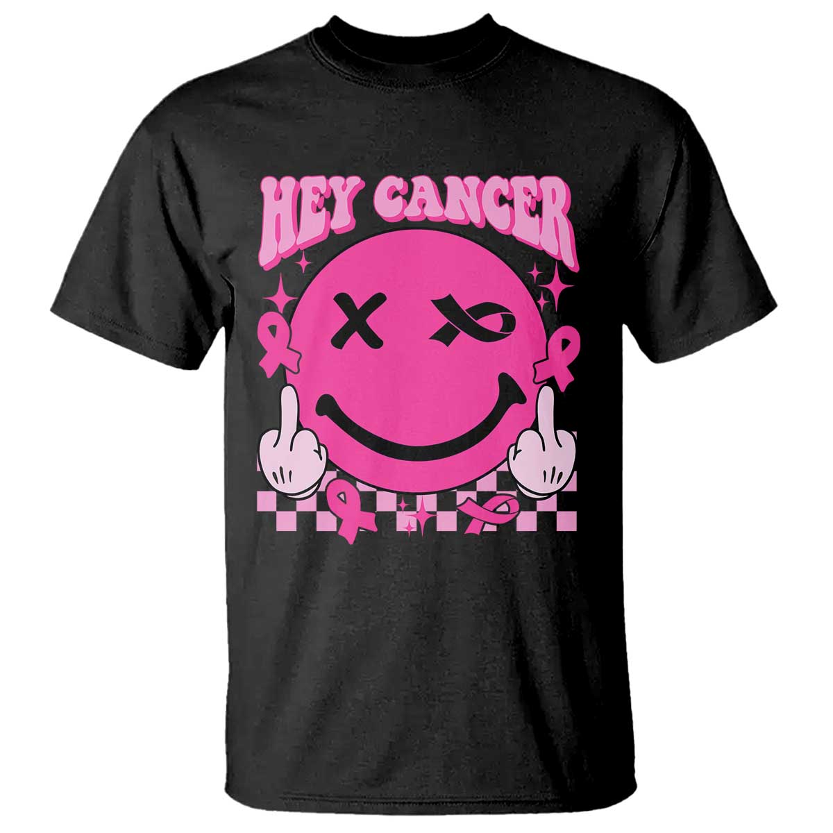 funny-breast-cancer-t-shirt-fuck-cancer-groovy