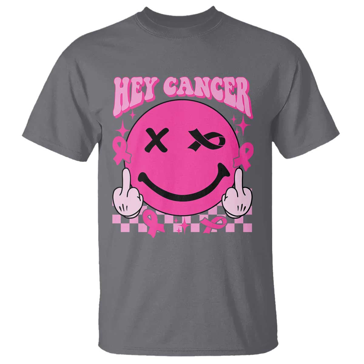 funny-breast-cancer-t-shirt-fuck-cancer-groovy