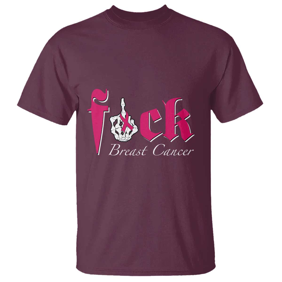 pink-breast-cancer-t-shirt-fuck-cancer-skeleton-hand
