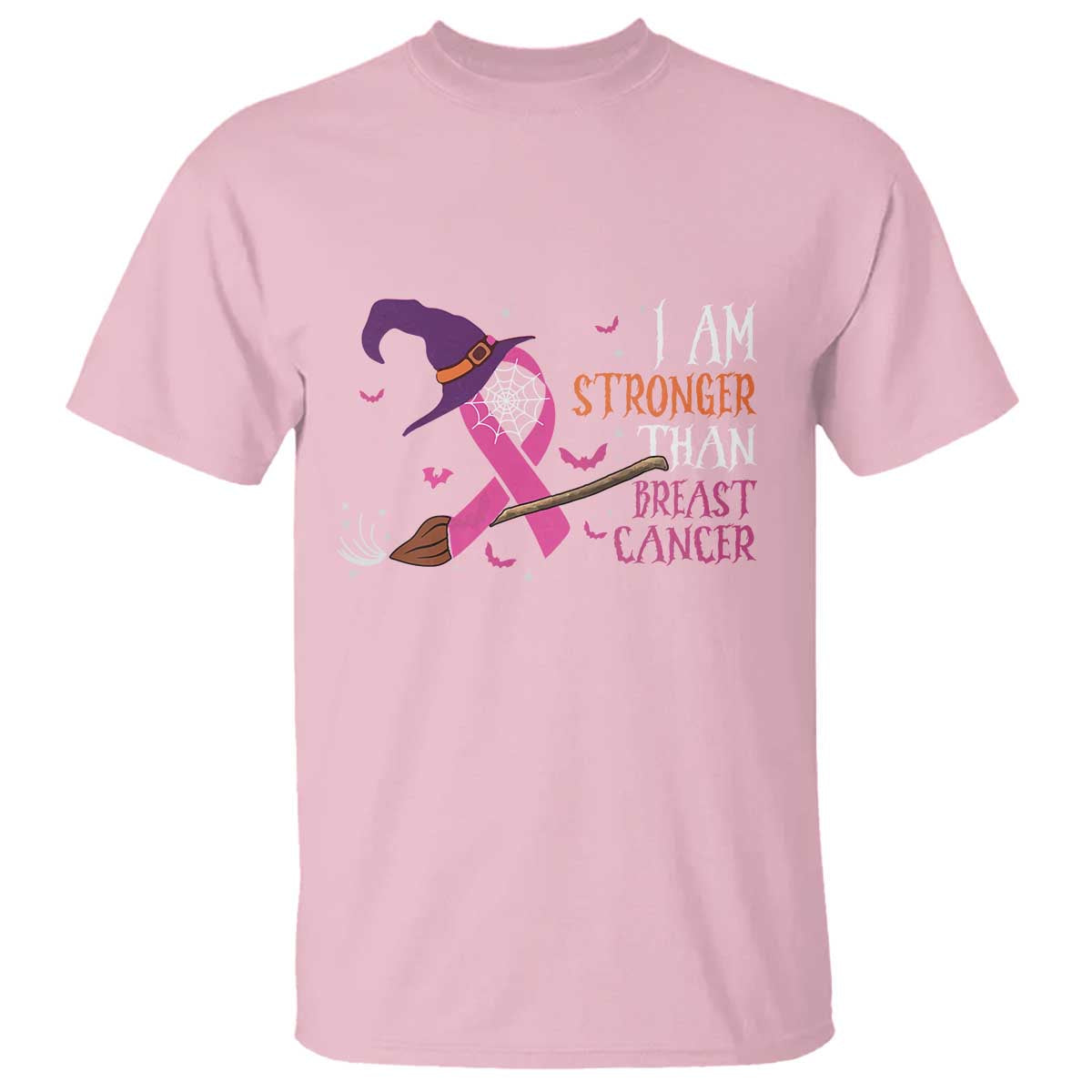 i-am-stronger-than-breast-cancer-halloween-witch-t-shirt