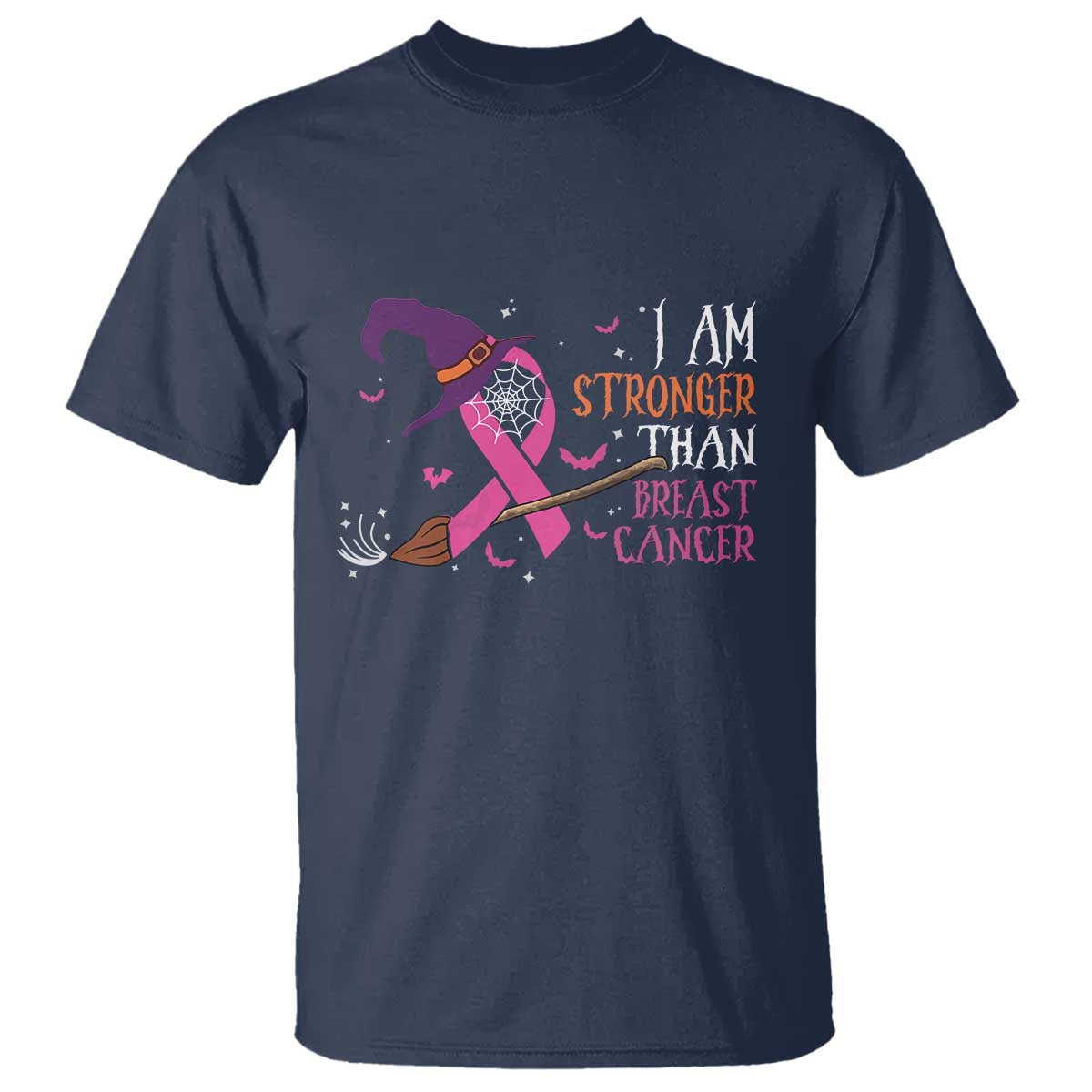 i-am-stronger-than-breast-cancer-halloween-witch-t-shirt