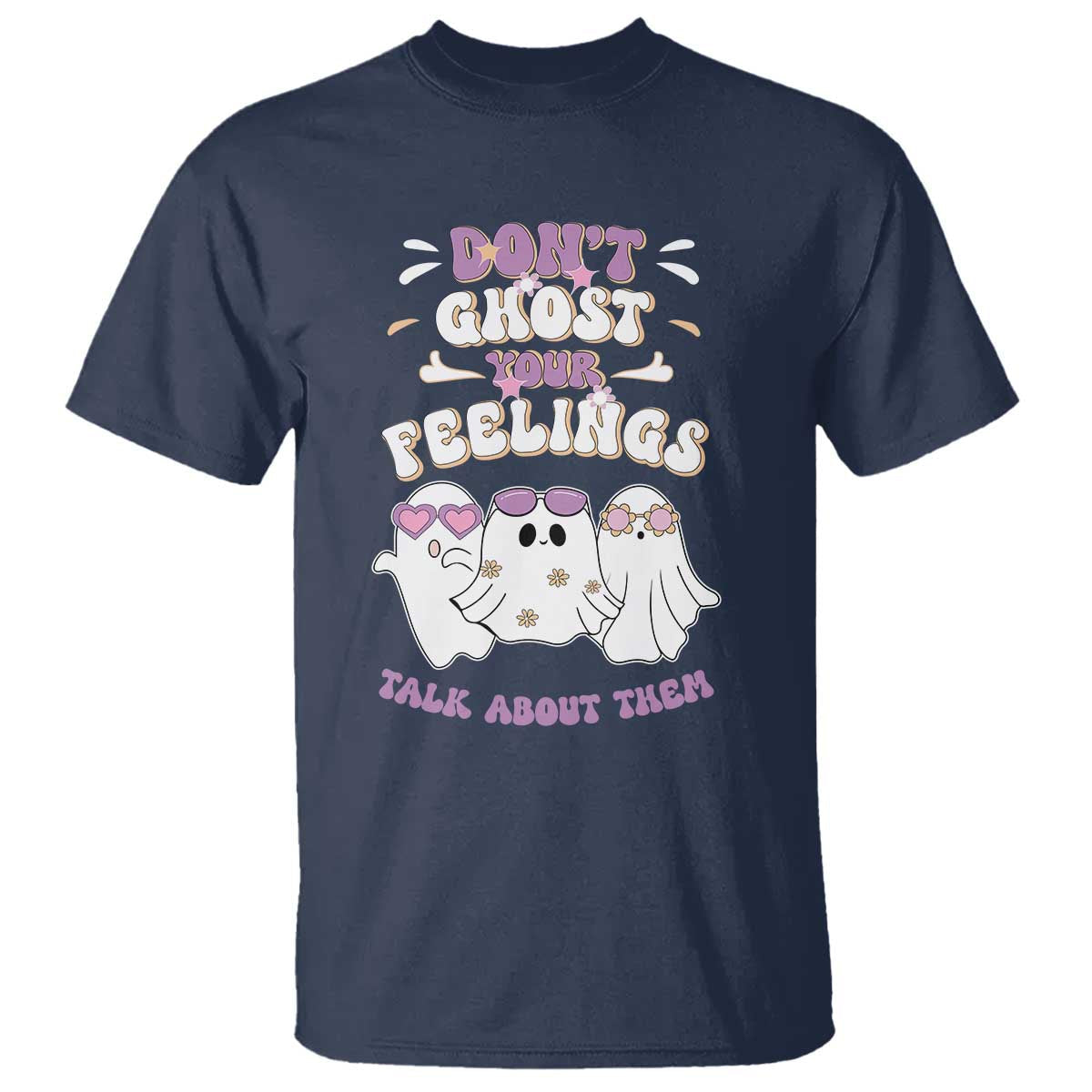 school-counselor-halloween-t-shirt-dont-ghost-your-feelings-spooky-mental-health