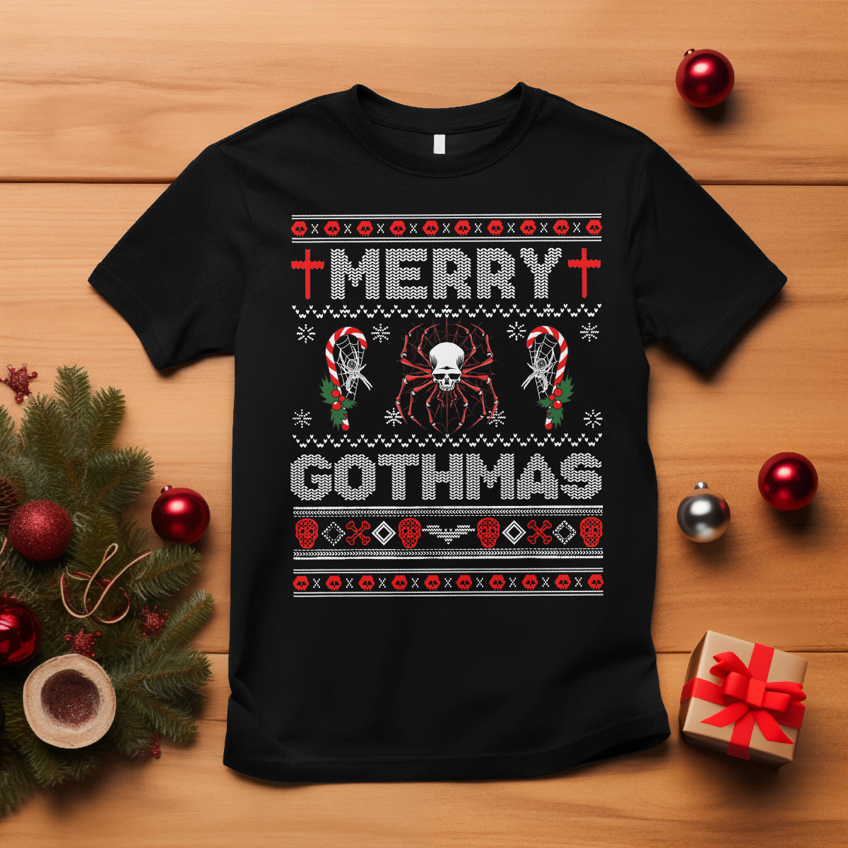 merry-gothmas-goth-christmas-spider-skulls-t-shirt