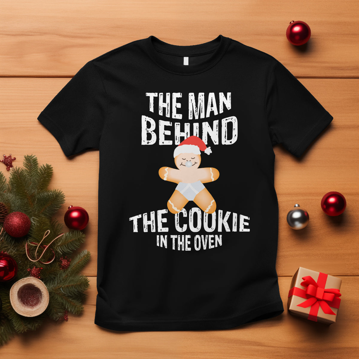 christmas-pregnancy-the-man-behind-the-cookie-in-the-oven-gingerbread-baby-t-shirt