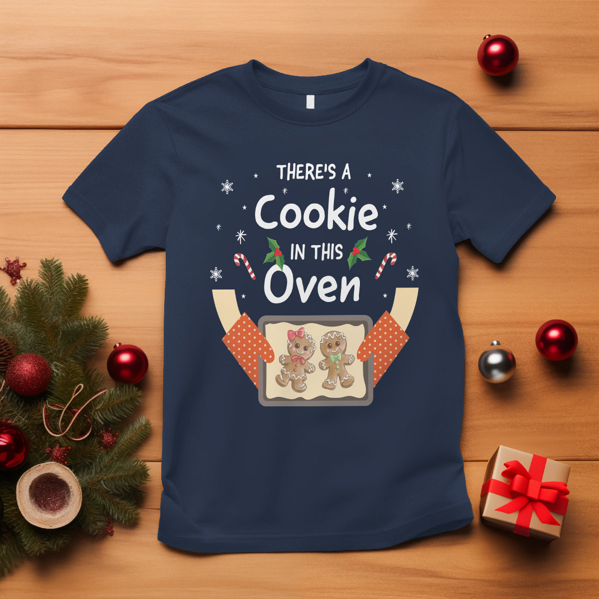 christmas-pregnancy-gingerbread-baby-cookie-in-this-oven-t-shirt