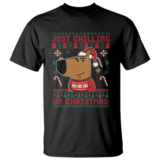 funny-just-chilling-on-christmas-meme-chillin-guy-t-shirt