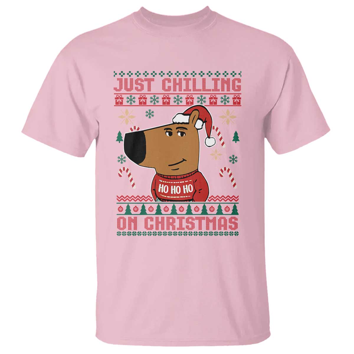 funny-just-chilling-on-christmas-meme-chillin-guy-t-shirt