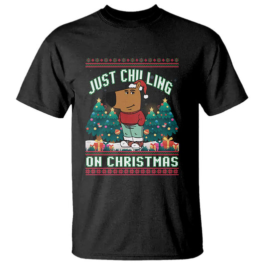 funny-chillin-guy-just-chilling-on-christmas-viral-meme-t-shirt