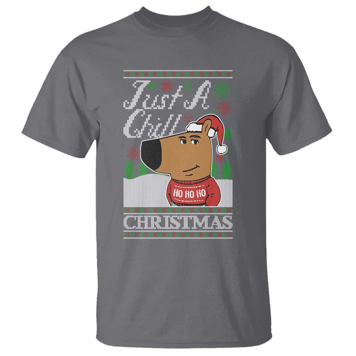 funny-just-a-chill-christmas-viral-meme-t-shirt