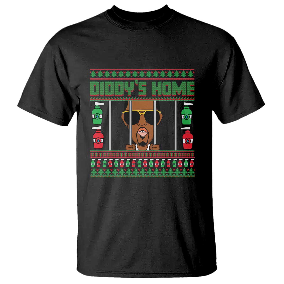 funny-dirty-christmas-diddys-home-diddy-party-t-shirt