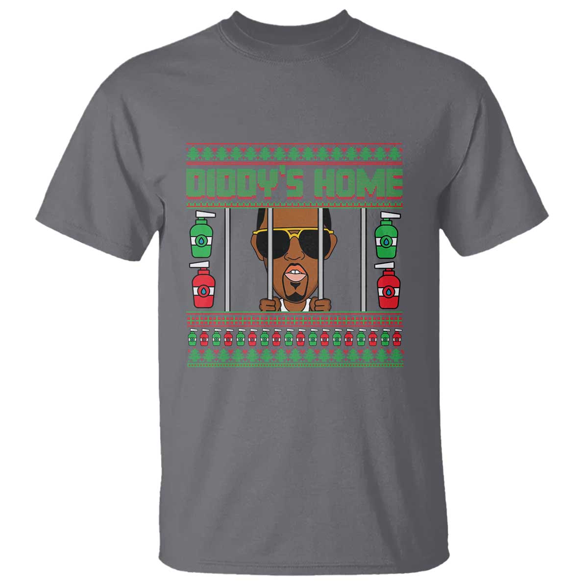 funny-dirty-christmas-diddys-home-diddy-party-t-shirt
