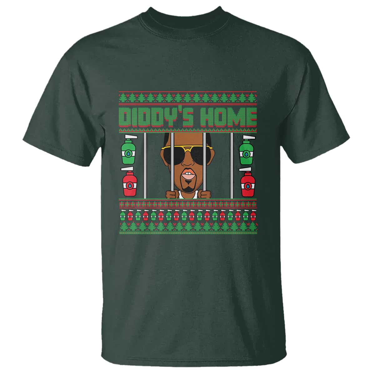 funny-dirty-christmas-diddys-home-diddy-party-t-shirt