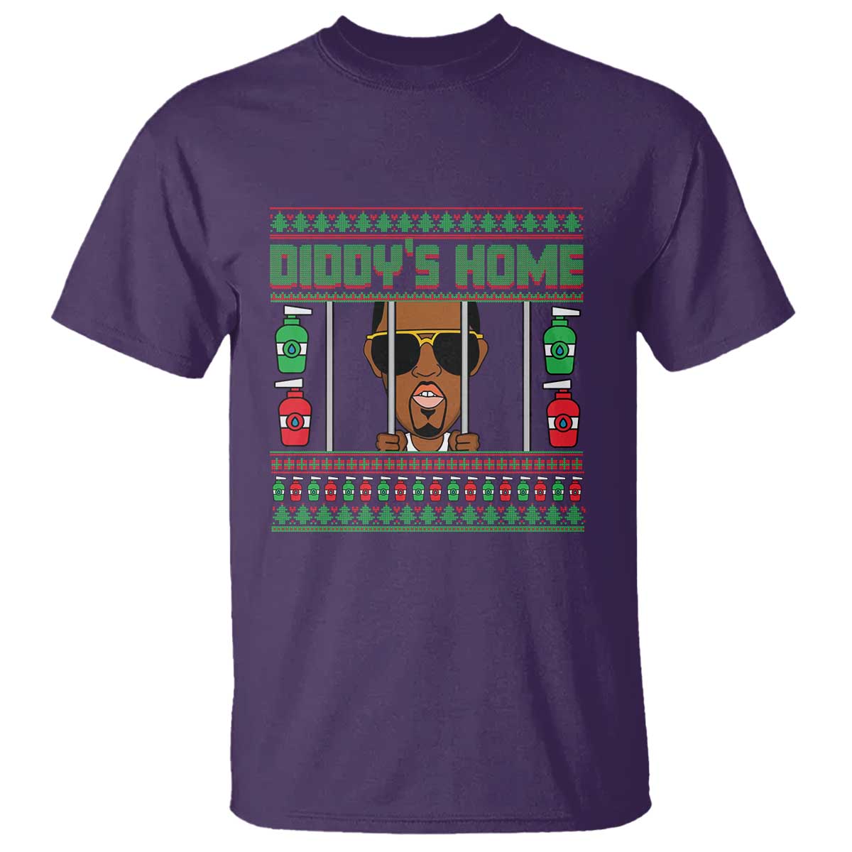 funny-dirty-christmas-diddys-home-diddy-party-t-shirt