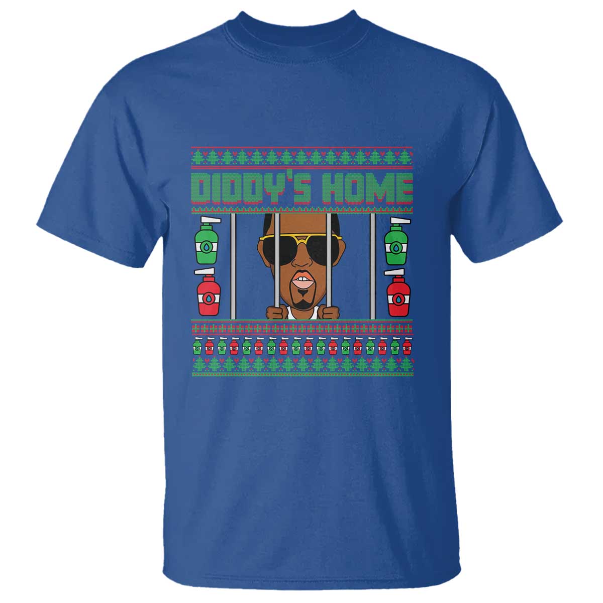 funny-dirty-christmas-diddys-home-diddy-party-t-shirt