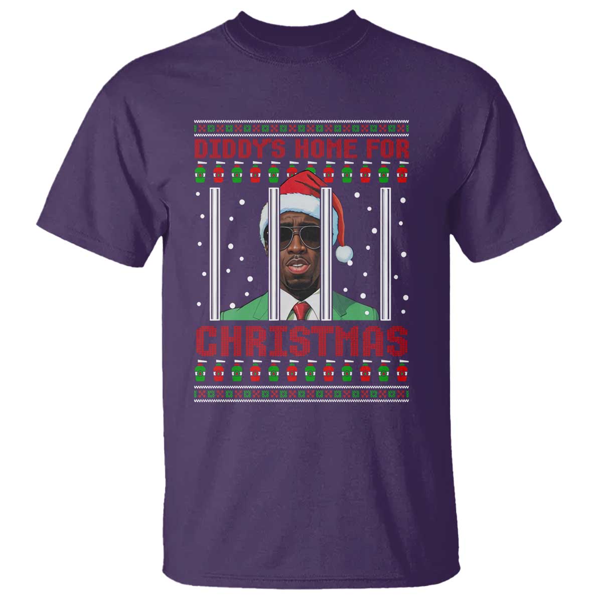 funny-dirty-xmas-t-shirt-diddys-home-for-christmas-diddy-party