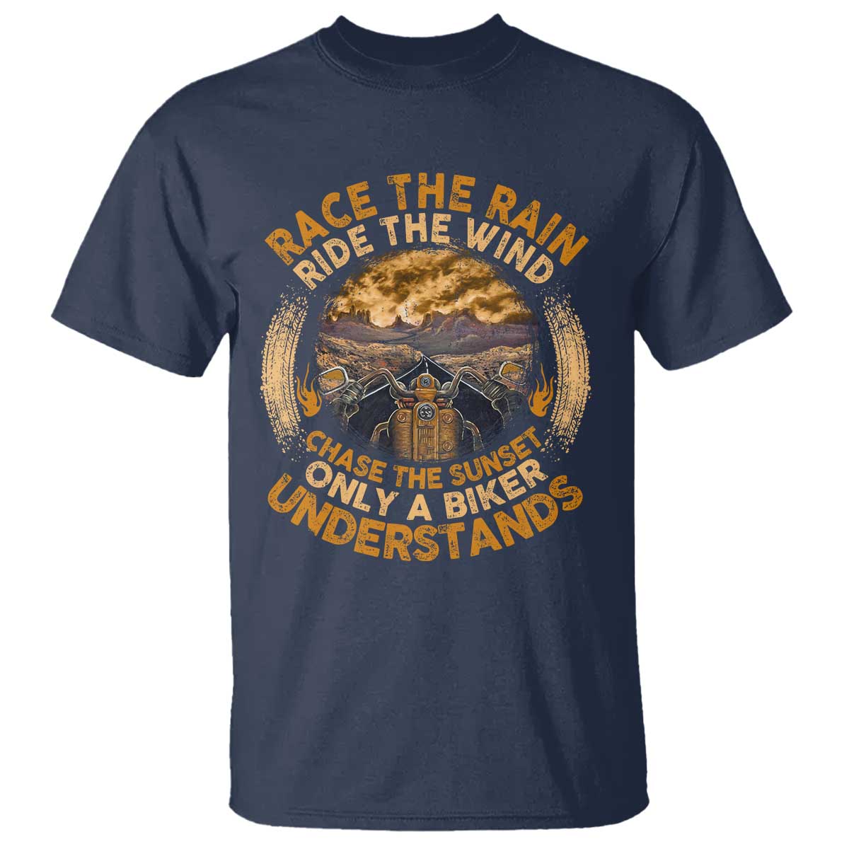 motorcycle-rider-t-shirt-race-the-rain-ride-the-wind-chase-the-sunset