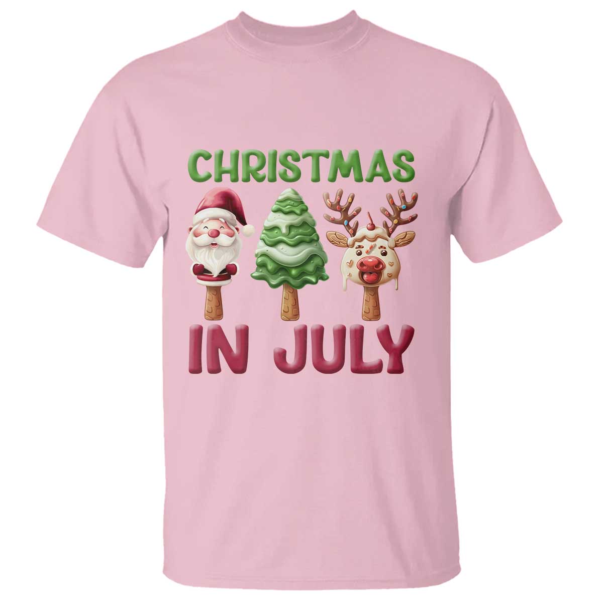 christmas-in-july-t-shirt-ice-cream-santa-christmas-tree-reindeer