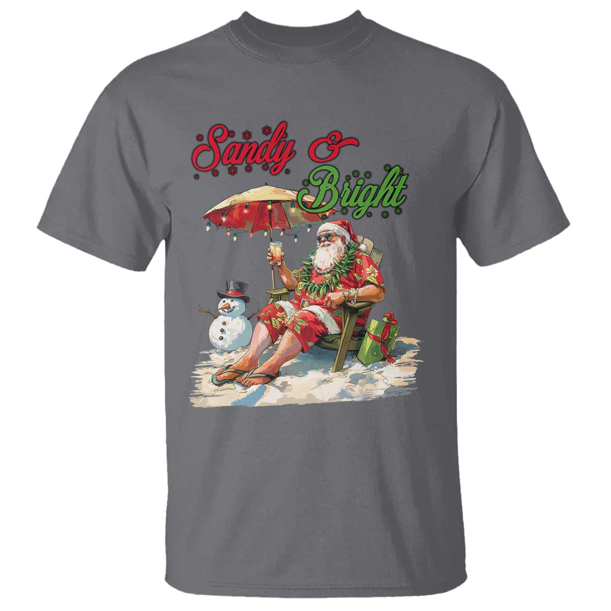funny-christmas-in-july-t-shirt-sandy-and-bright-santa-at-the-beach