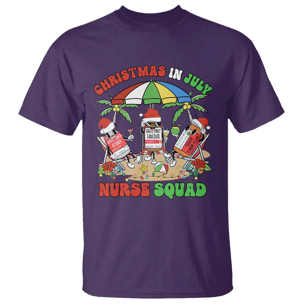 funny-christmas-in-july-nurse-squad-t-shirt