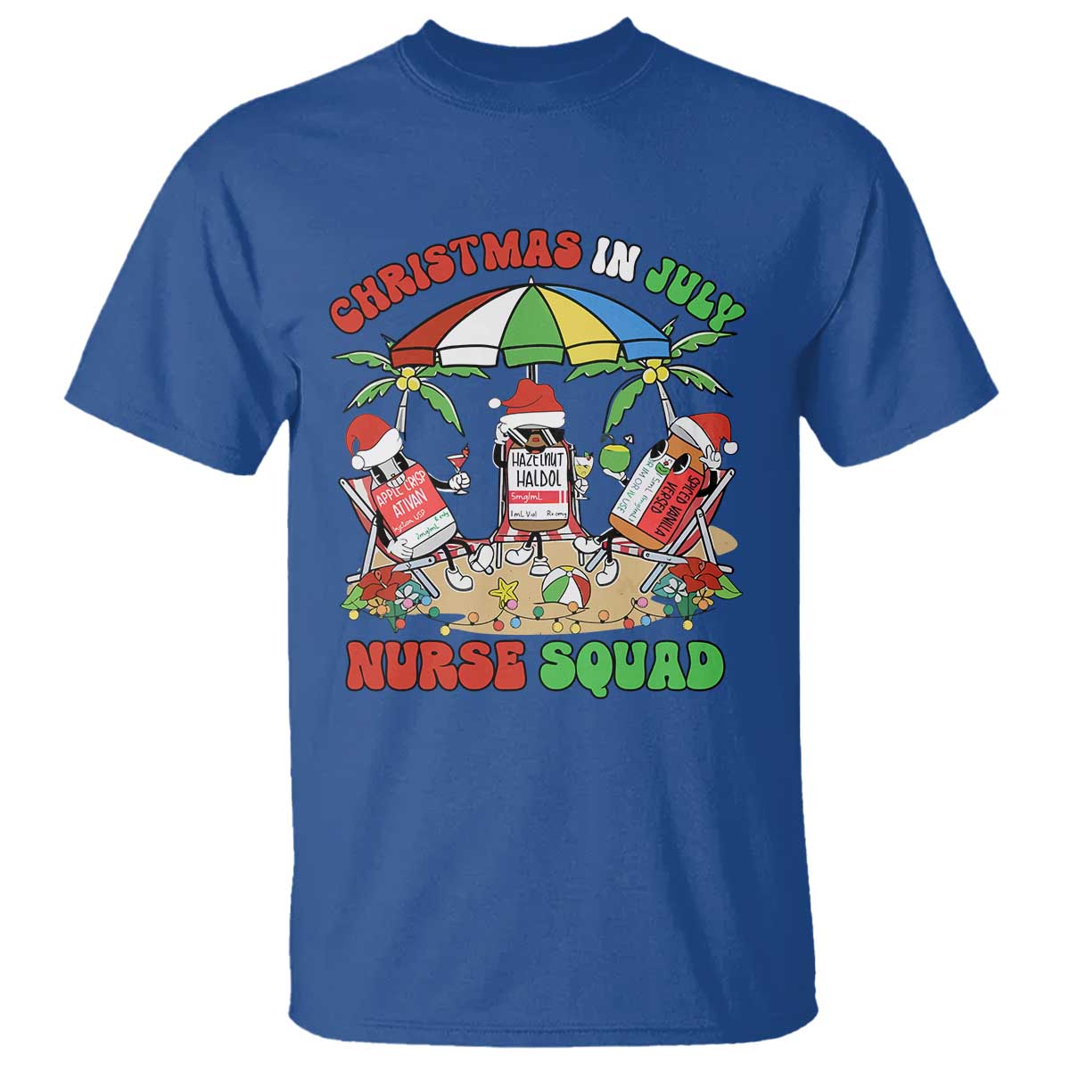 funny-christmas-in-july-nurse-squad-t-shirt