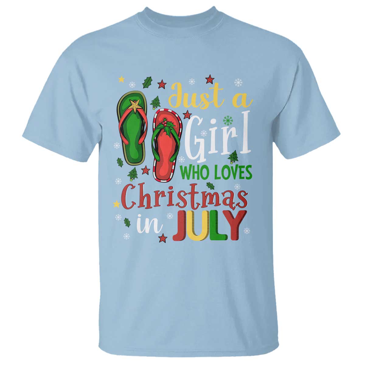 just-a-girl-who-loves-christmas-in-july-t-shirt