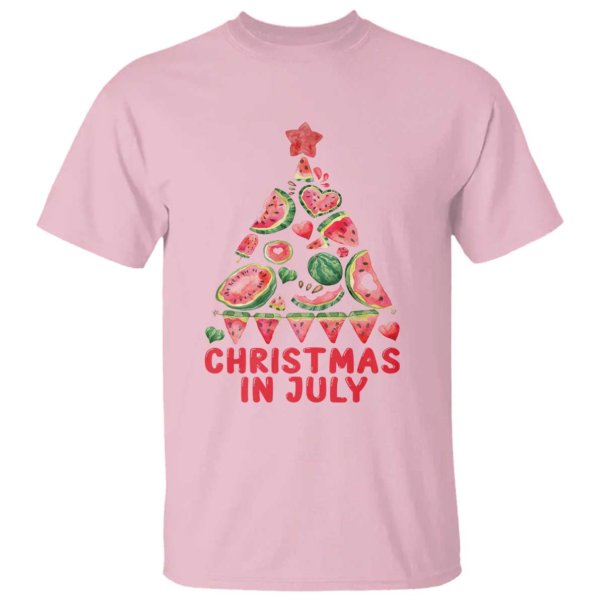 christmas-in-july-t-shirt-watermelon-summer-christmas-tree
